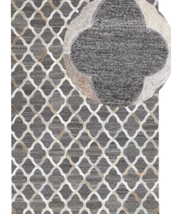 Beliani Matto Lehmannahka Monivarinen 160 X 230 Cm Rolunay Clearance