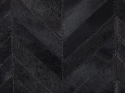 Beliani Matto Lehmannahka Musta 160 X 230 Cm Belevi Sale