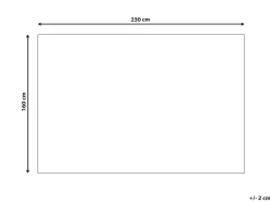 Beliani Matto Lehmannahka Musta 160 X 230 Cm Belevi Sale