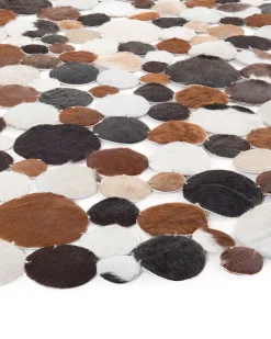 Beliani Matto Lehmannahka Ruskea 140 Cm Sorgun Best