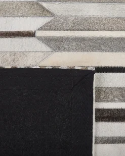 Beliani Matto Lehmannahka Ruskea/Beige 160 X 230 Cm Kulalar Discount