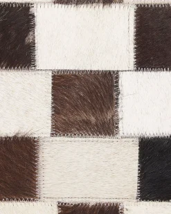 Beliani Matto Lehmannahka Ruskea/Beige 160 X 230 Cm Kayabey New