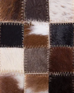 Beliani Matto Lehmannahka Ruskea/Beige 160 X 230 Cm Konya Clearance