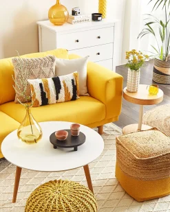 Beliani Matto Luonnonvalkoinen 160 X 230 Cm Erzin Hot