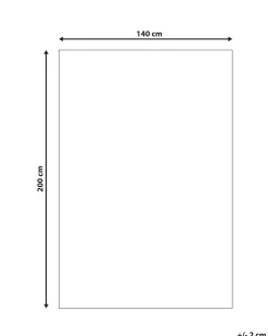 Beliani Matto Monivarinen 140 X 200 Cm Bafra Cheap