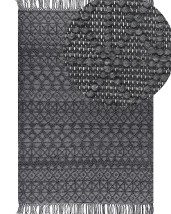 Beliani Matto Musta 200 X 300 Cm Alucra Flash Sale