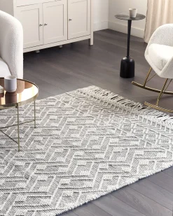 Beliani Matto Musta/Valkoinen 160 X 230 Cm Kavak Online