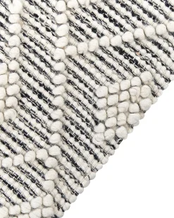 Beliani Matto Musta/Valkoinen 160 X 230 Cm Kavak Online