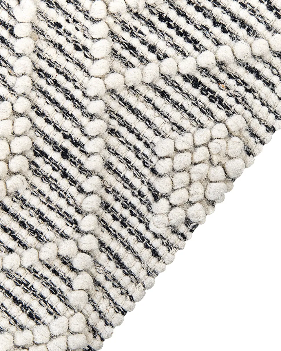 Beliani Matto Musta/Valkoinen 160 X 230 Cm Kavak Online