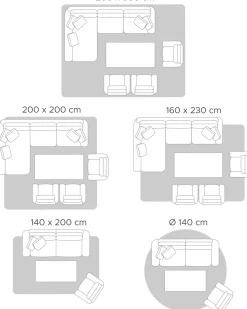 Beliani Matto Nahka Musta/Beige 140 X 200 Cm Gerce New