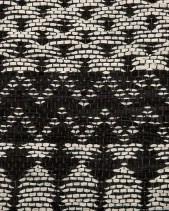 Beliani Matto Nahka Musta/Beige 140 X 200 Cm Sokun Cheap