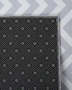 Beliani Matto Polyesteri Valkoinen/Harmaa 80 X 300 Cm Saikheda Shop