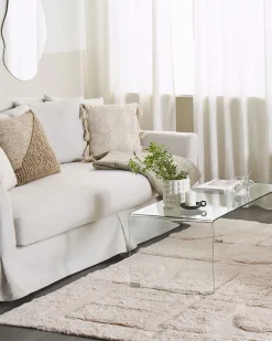 Beliani Matto Puuvilla Beige 160 X 230 Cm Diyadin Flash Sale