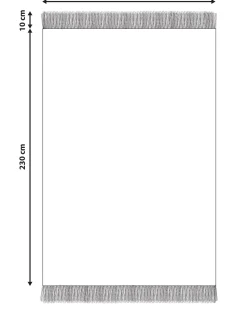 Beliani Matto Puuvilla Beige 160 X 230 Cm Somek Cheap