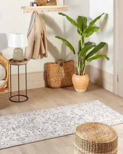 Beliani Matto Puuvilla Beige 80 X 300 Cm Sellik Outlet