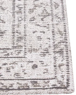 Beliani Matto Puuvilla Beige 80 X 300 Cm Sellik Outlet