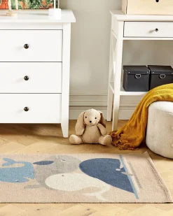 Beliani Matto Puuvilla Beige 80 X 150 Cm Seai Shop