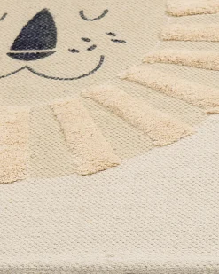 Beliani Matto Puuvilla Beige 80 X 150 Cm Balari Clearance