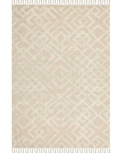 Beliani Matto Puuvilla Beige 160 X 230 Cm Ardahan Sale