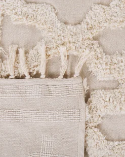 Beliani Matto Puuvilla Beige 160 X 230 Cm Suluova Best Sale