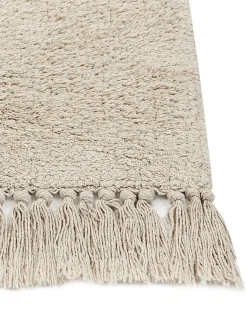 Beliani Matto Puuvilla Beige/Musta 160 X 230 Cm Sazli Cheap