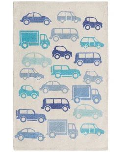 Beliani Matto Puuvilla Beige/Sininen 60 X 90 Cm Maduraj Online