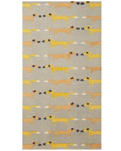 Beliani Matto Puuvilla Harmaa 80 X 150 Cm Bankgo Hot