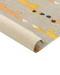 Beliani Matto Puuvilla Harmaa 80 X 150 Cm Bankgo Hot