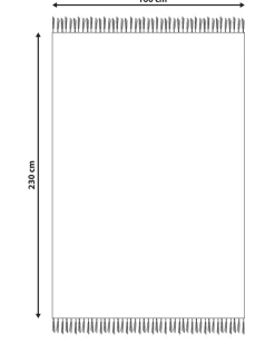 Beliani Matto Puuvilla Harmaa 160 X 230 Cm Besni Cheap