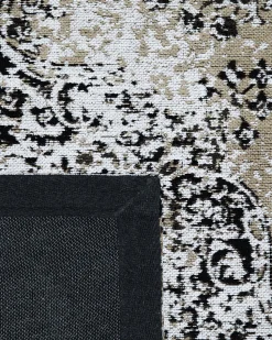 Beliani Matto Puuvilla Harmaa/Beige 140 X 200 Cm Almus New