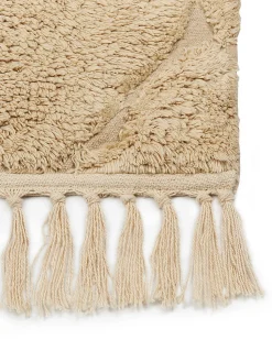 Beliani Matto Puuvilla Hiekanruskea 160 X 230 Cm Sanliurfa Outlet