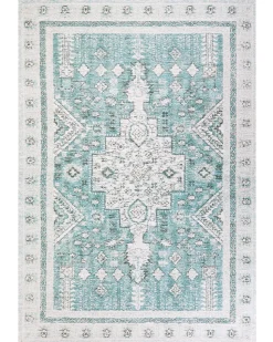 Beliani Matto Puuvilla Mintunvihrea 160 X 230 Cm Fulla Online