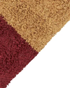 Beliani Matto Puuvilla Monivarinen 80 X 150 Cm Jalgaon Outlet