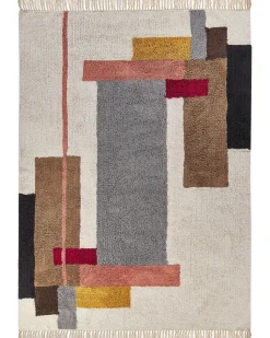 Beliani Matto Puuvilla Monivarinen 160 X 230 Cm Niksar Online