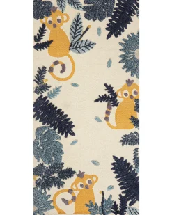 Beliani Matto Puuvilla Monivarinen 80 X 150 Cm Naibos Hot