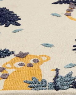 Beliani Matto Puuvilla Monivarinen 80 X 150 Cm Naibos Hot