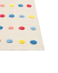 Beliani Matto Puuvilla Monivarinen 80 X 150 Cm Leles Store