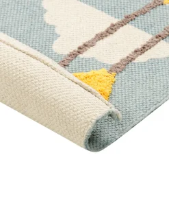 Beliani Matto Puuvilla Monivarinen 80 X 150 Cm Barus Best