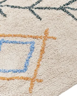 Beliani Matto Puuvilla Monivarinen 160 X 230 Cm Kuskan Fashion