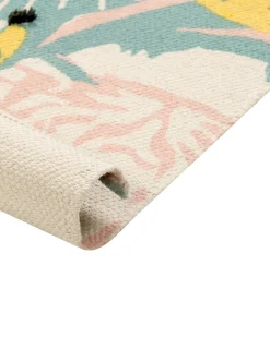 Beliani Matto Puuvilla Monivarinen 80 X 150 Cm Tutut Discount