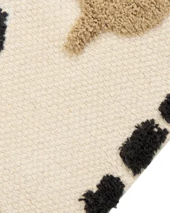 Beliani Matto Puuvilla Monivarinen 80 X 150 Cm Sazak Clearance