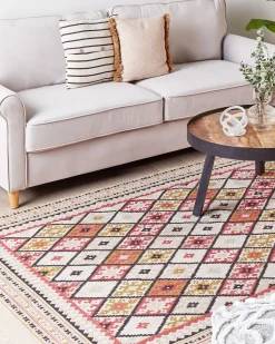 Beliani Matto Puuvilla Monivarinen 160 X 230 Cm Anadag Outlet