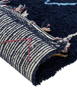 Beliani Matto Puuvilla Musta 160 X 230 Cm Corum Outlet