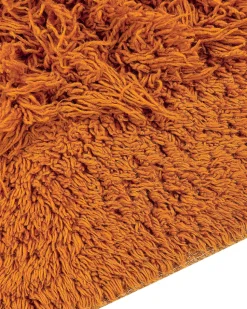 Beliani Matto Puuvilla Oranssi 140 X 200 Cm Bitlis Fashion