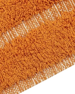 Beliani Matto Puuvilla Oranssi 80 X 150 Cm Hakkari Best Sale