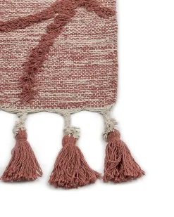 Beliani Matto Puuvilla Punainen 160 X 230 Cm Kirsehir Shop