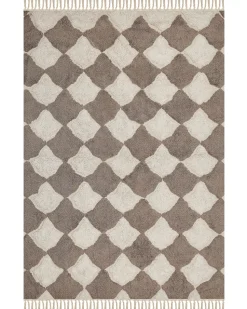 Beliani Matto Puuvilla Ruskea/Beige 160 X 230 Cm Sinop Discount