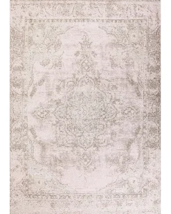 Beliani Matto Puuvilla Vaaleanpunainen 160 X 230 Cm Matarim Outlet