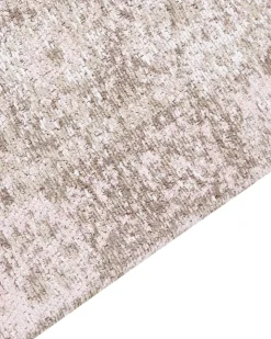 Beliani Matto Puuvilla Vaaleanpunainen 160 X 230 Cm Matarim Outlet