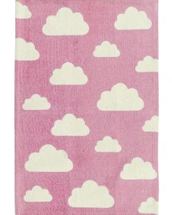 Beliani Matto Puuvilla Vaaleanpunainen 60 X 90 Cm Gwalijar Store